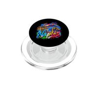 Ricordo dello skyline della città di Napoli - Graffiti PopSockets PopGrip per MagSafe