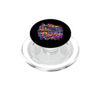 Ricordo dello skyline della città di Porto - Graffiti PopSockets PopGrip per MagSafe