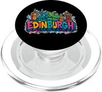 Ricordo dello skyline di Edimburgo - città di Edimburgo PopSockets PopGrip per MagSafe