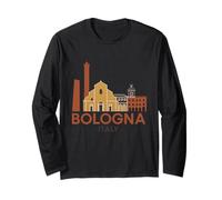Ricordo dell'orizzonte di Bologna, Italia Maglia a Manica