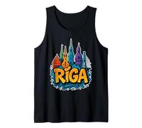 Ricordo dell'orizzonte di Riga - Città di Riga Canotta