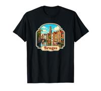 Ricordo di Bruges Belgio/Bruges Maglietta