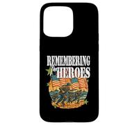 RICORDO GLI EROI D Day Veterans Day giorno dell'indipendenza Custodia per iPhone 15 Pro Max