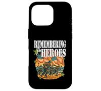 RICORDO GLI EROI D Day Veterans Day giorno dell'indipendenza Custodia per iPhone 16 Pro