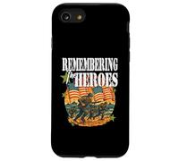 RICORDO GLI EROI D Day Veterans Day giorno dell'indipendenza Custodia per iPhone SE (2020) / 7 / 8