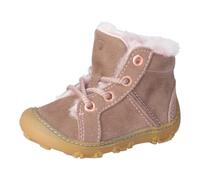 RICOSTA Elia - Stivali per bambini e bambine, per imparare a camminare, larghe, terracare, scarpe a piedi nudi, rosa cioccolato, 23 EU Larga