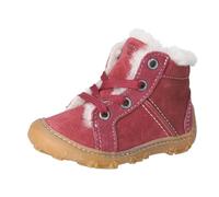 RICOSTA Stivali da ragazza ELIA, scarpe primi passi per bambini, larghezza: ampio, terracare,scarpa a piedi nudi, Borgogna 370, 19 EU Larga