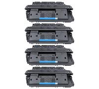 Ricostruita per HP LaserJet 4000 TN - C4127X XXL - Toner set 4x nero - Per ca. 4 x 20.000 paginas (5% copertura)