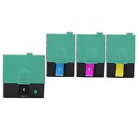 Ricostruita per Lexmark X 548 DTE - 0C546U1KG - 0C544X1YG - Toner set nero, ciano, magenta, giallo - Per ca. 1 x 8.000 & 3 x 4.000 paginas (5% copertura)