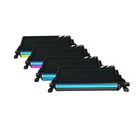 Ricostruita per Muratec MFX-C 2500 Toner set nero, ciano, magenta, giallo - CLP-660B - Per ca. 1 x 5.500 & 3 x 5.000 paginas (5% copertura)