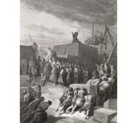 Ricostruzione del tempio inciso da Charles Maurand dopo un'opera di Gustave Dore. L'immagine si riferisce all'edificio del secondo tempio costruito per sostituire il Tempio di Salomone dopo la sua