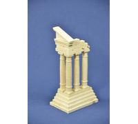 Ricostruzione rovine in marmo travertino "Castore e Polluce", travertine ruins