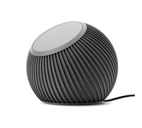 Ricreo Caricatore Wireless Magnetico 15W compatibile con MagSafe, Design a Sfera Premium Artigianale Italiano, Cavo USB-C e Adattatore USB, tutto incluso, Base Magnetica per Smartphone (Black)