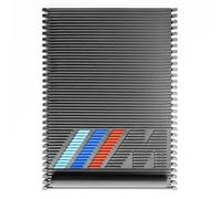 Ricreo Coperchio a Rullo per Cassetto Porta oggetti Centrale per BMW Serie 5 E39 - Ricambio Scorrevole Flessibile, Tendina Estetica M sport, Tapparella Portaoggetti