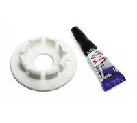 Ricreo Kit Riparazione Valvola Dentata Compatibile con Netatmo Testa Termostatica Intelligente - Ricambio per Riparare Valvola Termostatica Smart - Accessorio Riscaldamento - inclusa colla