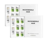ricrescita dei capelli alphainfuse, olio avanzato di crescita dei capelli con ginseng, radice di zenzero e olio di menta piperita, rafforza le radici, delicato indolore (2set)