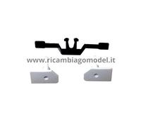 RICW - RICAMBI ORIGINALI RIVAROSSI - R28086 SET RESPINGENTI BIANCHI PER CIWL
