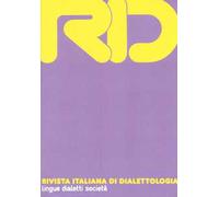 RID. Rivista italiana di dialettologia. Vol. 39