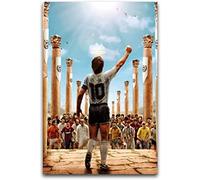 RIDAEX Poster da parete su tela 50 * 70cm Senza Cornice Diego Football Soccer Star Decorative Canvas Wall Art Soggiorno Poster Camera da letto