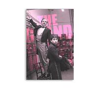 RIDAEX Poster da parete su tela 50 * 70cm Senza Cornice Film The Grand Budapest Hotel Poster Soggiorno Camera da letto Pittura Opera d'arte