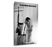RIDAEX Poster E Stampe 60 * 80cm Senza Cornice Malcolm X con ogni mezzo necessario
