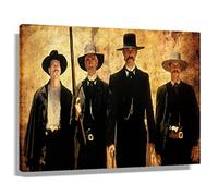 RIDAEX Poster su tela 40 * 60cm Senza Cornice The Tombstone Movie Poster Canvas Wall Art Pictures for Bedroom Wall Art Gifts Decor