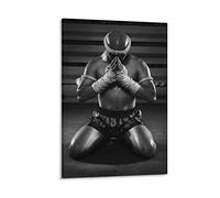 RIDAEX Stampa su tela poster 60 * 90cm Senza Cornice Muay Thai Mma Boxe Taekwondo Muay Thai Fight Poster Arredamento Casa Decorativo Soggiorno Camera da letto
