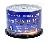 RiDATA RiTEK BR260EPW4X.50SP BD-R DL 50 GB - Disco Blu-ray a doppio strato per registrazione singola