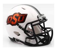 Casco Oklahoma State Cowboys Riddell Replica Mini Speed Style 2016 Bianco