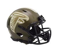 Riddell Saluto a Service Speed Mini, Casco Unisex, Verde Oliva, M