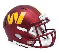 Riddell Washington Commanders Speed Mini Replica Casco 2022 Unisex Adulto Taglia Unica Rubino NFL