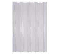 Ridder 364000-350 - Tenda per la Doccia Brillant, 240 x 180 cm, Anelli Inclusi, Colore: Trasparente
