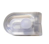 RIDDER 506000-350 - Fermaglio per la Chiusura della Tenda Doccia, Colore: Trasparente