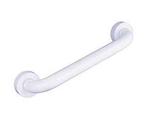 Ridder A00130101 Maniglione per vasca da bagno in acciaio rivestito, 30 cm, colore: Bianco