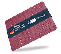 RIDDER Playa 683030, tappetino per vasca da bagno, 38 x 80 cm, colore blu neon, 100% gomma sintetica., Lilla, 54x54 cm