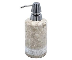 RIDDER Posh - Dispenser per Sapone, Colore: Marmo 8,2 x 8,2 x 18,5 cm