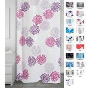 Ridder Sandra 403060- Tenda per doccia in tessuto 180x200 cm