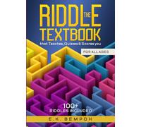 Riddle Book for Smart Kids and Teens: a book of Riddles, jokes, and fun brain teasers