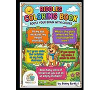 Riddles Coloring Book: Boost Your Brain with Colors