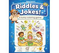 Riddles & Jokes - Color & Crack Up (Blue): Big Kids - Creative Thinkers Edition | Riddles, Jokes, Wordplay & Creative Fun for Kids Ages 7-13