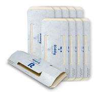 Riddy Trappole per scarafaggi, non tossiche per scarafaggi tedeschi, americani e orientali, stazione di colla pieghevole a basso profilo per cucine industriali e uso residenziale, confezione da 10