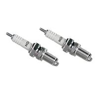 RIDE AND CUSTOM Set di 2 candele compatibili con KEEWAY OUTLOOK 150 2007-2012