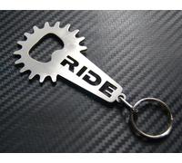 Ride Apribottiglie Bicicletta Fixie Portachiavi Chiave su Misura Acciaio Regalo
