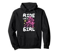 Ride Like A Girl - Potenziamento moto Dirt Bike Felpa con Cappuccio