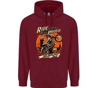 Ride Loud Ride Proud Felpa Uomo