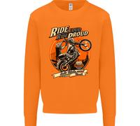 Ride Loud Ride Proud Felpa Uomo Biker