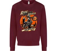 Ride Loud Ride Proud Felpa Uomo Biker