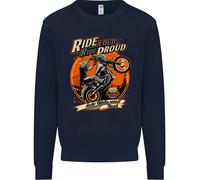 Ride Loud Ride Proud Felpa Uomo Biker