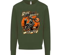 Ride Loud Ride Proud Felpa Uomo Biker