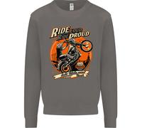 Ride Loud Ride Proud Felpa Uomo Biker
